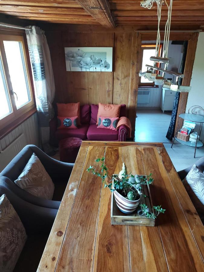 Le Châtelard-Montreux Petite Maison Sur La Colline Du Gibloux: 1Chambre,1 Salon Et Salle De Bain Prives Au Rez De Chausse, Piscine Exterieur Et Bbq , المظهر الخارجي الصورة